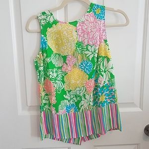 Lilly Pulitzer "Iona Shell" Silk Hibiscus Stroll